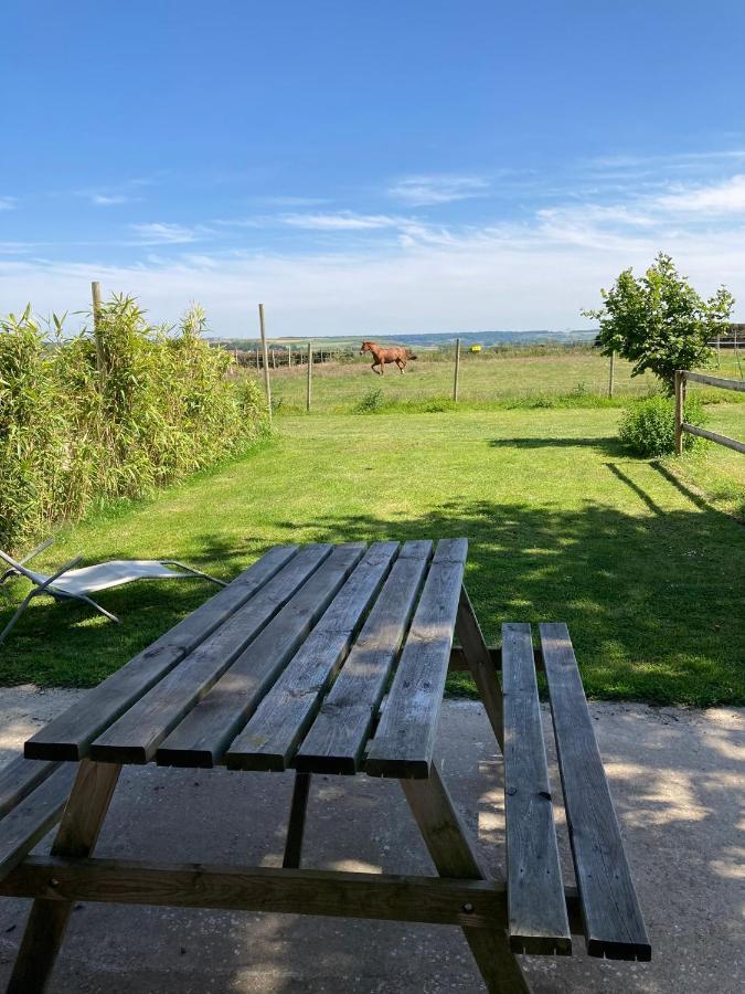 Le Clos de l'Angley Gîtes et pension équestre Caffiers Extérieur photo